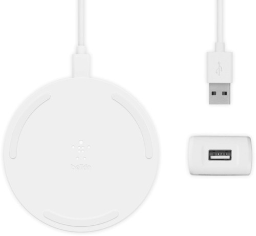 Belkin - BOOST CHARGE 10W Wireless Charging Pad - White