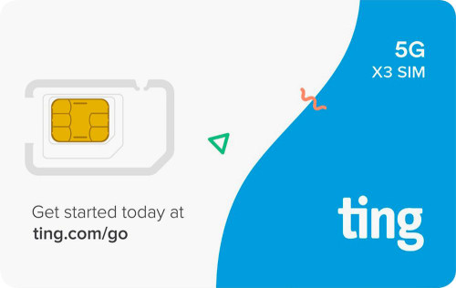 Ting Mobile - $30 SIM Card Kit