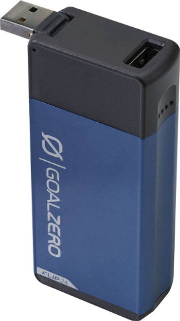 Goal Zero - Flip 6700 mAh Portable Charger for Most USB Devices - Slate Blue