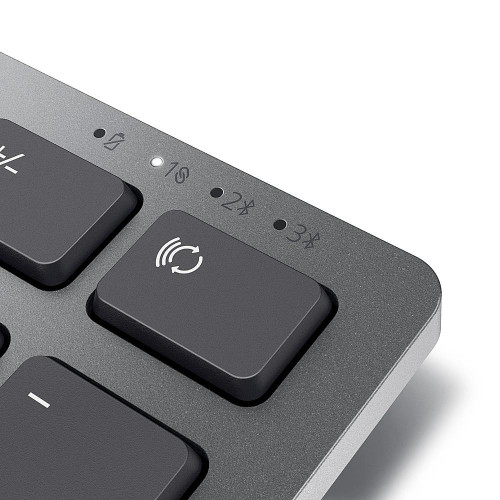 Dell - KM7321W Premier Multi-Device Wireless Keyboard and Mouse - Titan Gray