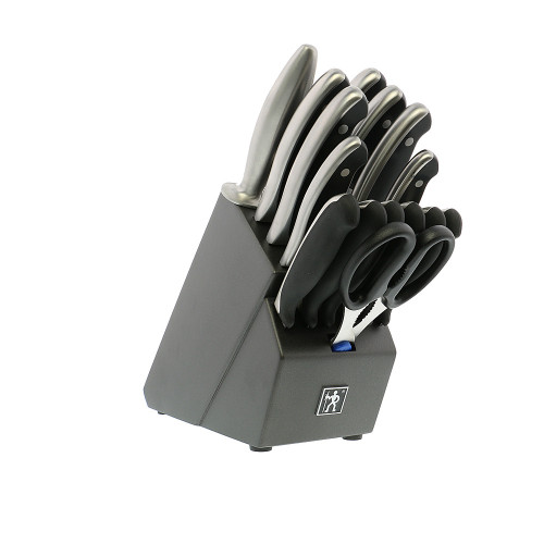 Henckels Forged Synergy 16-pc East Meets West Knife Block Set - Black