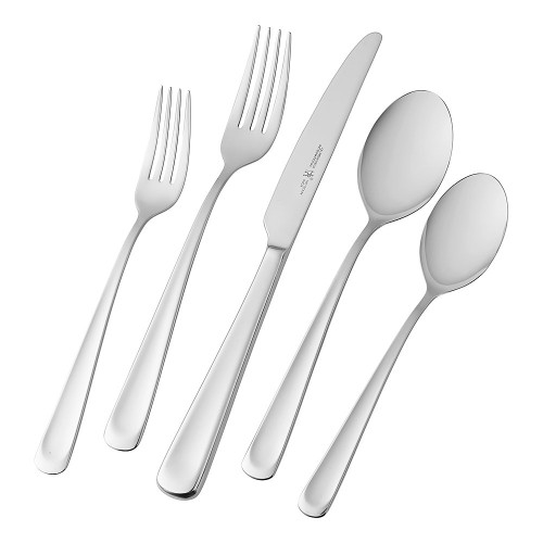 Henckels Silvano 45-pc 18/10 Stainless Steel Flatware Set - Silver