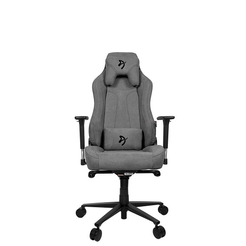 Arozzi - Fabric Gaming Chair - Black/Ash