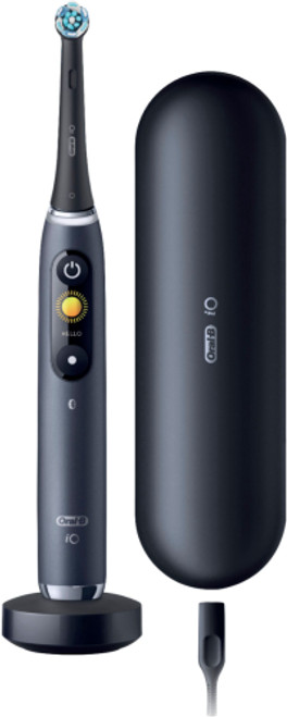 Oral-B - iO Series 9 Connected Rechargeable Electric Toothbrush - Onyx Black