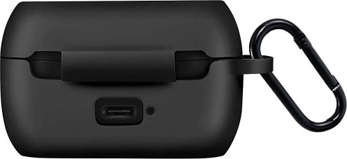 SaharaCase - Silicone Case for Jabra Elite 85t Earbuds - Black