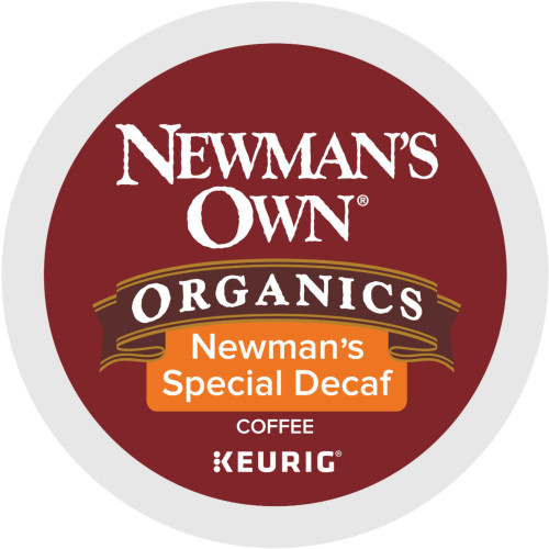 Newman's Own Organics Special Blend Decaf Coffee, Keurig Single-Serve K-Cup Pods, Medium Roast, 24 Count