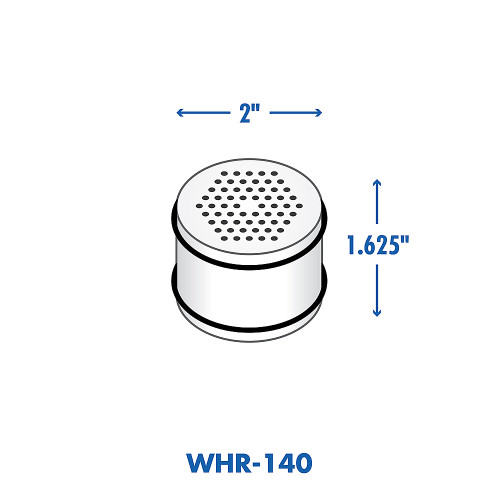 Culligan - Culligan® WHR-140 Shower Filter Replacement Cartridge -Filters Chlorine