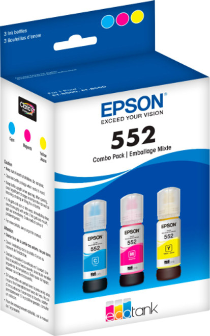Epson - T552 Dye Clr Combo CMY Ink
