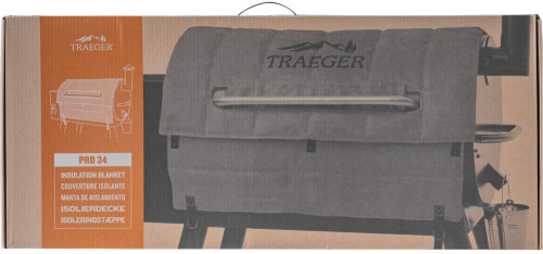 Traeger Grills - Grill Insulation Blanket - Pro 34 - Gray