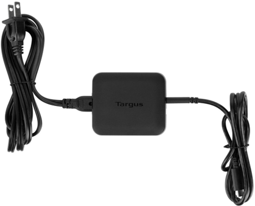 Targus - 65W USB-C/USB-A Laptop Charger - Black