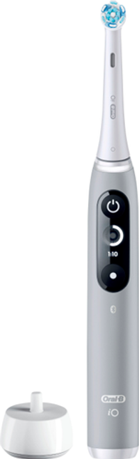 Oral-B - iO Series 6 Electric Toothbrush with Replacement Brush Head - Grey