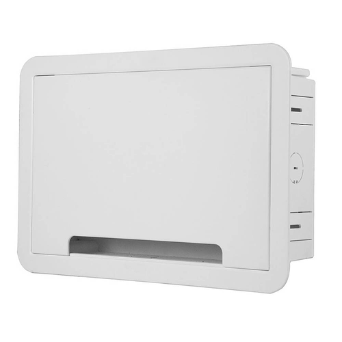 Sanus  -  9" TV Media In-Wall Box - White