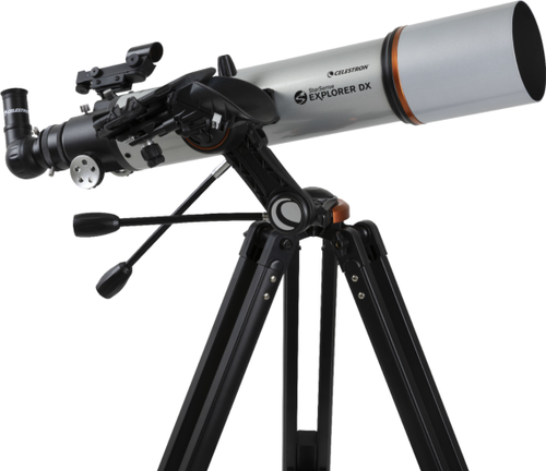 Celestron - StarSense Explorer 102mm Refractor Telescope - Silver/Black