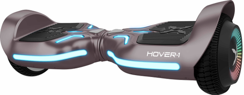 Hover-1 - Ranger Electric Self-Balancing Scooter w/6 mi Max Range & 7 mph Max Speed- Premium Bluetooth Speaker - Gray