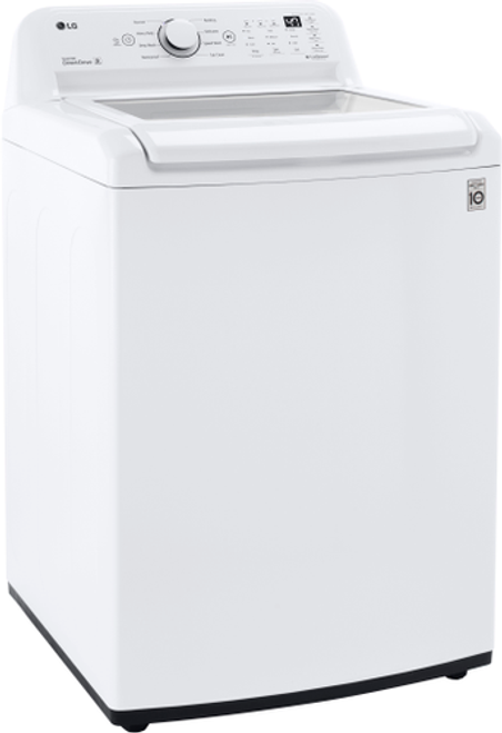 LG - 4.5 Cu Ft Top Load Washer - White