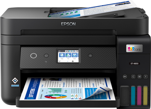 Epson - EcoTank ET-4850 All-in-One Cartridge-Free Supertank Printer
