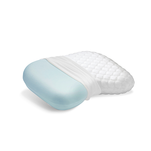 Sleep Innovations - Versacurve Multi-Position Gel Memory Foam Pillow - White