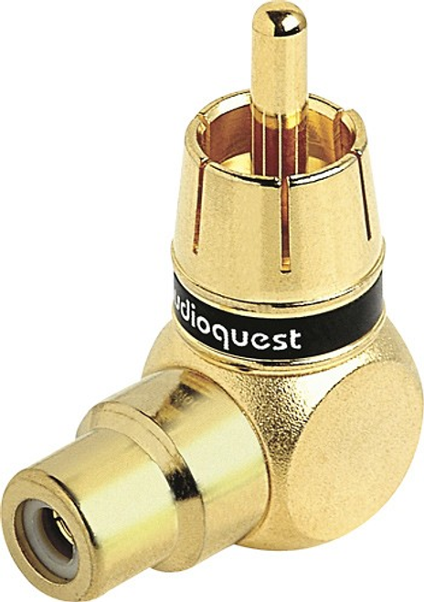 AudioQuest - Female-to-Male 90° RCA Adapter