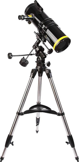 National Geographic - 114mm Achromatic Reflector Telescope with Equatorial Mount
