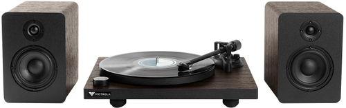 Victrola - Premiere T1 Turntable System - Espresso