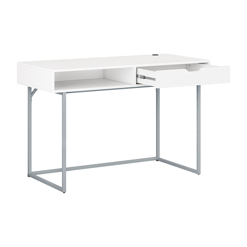 CorLiving Auston Single Drawer Desk - White