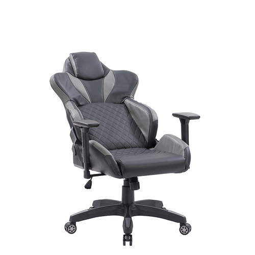 CorLiving Nightshade Gaming Chair - Black and Grey