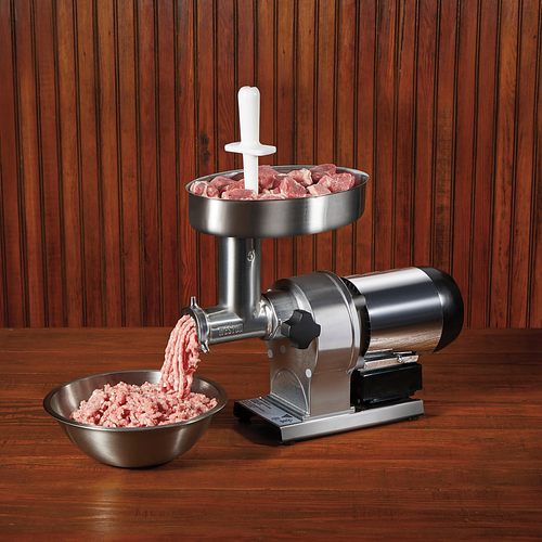 Weston Butcher Series #8 Meat Grinder - .5 HP - STAINLESS STEEL