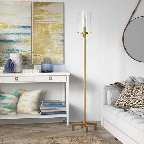 Camden&Wells - Panos Floor Lamp - Brass