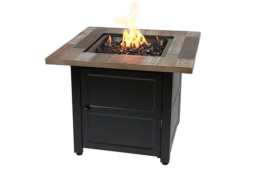 Mr. Bar-B-Q - The Cayden, Fire Pit 30" - Black