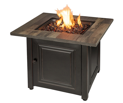 Mr. Bar-B-Q - The Burlington, Fire Pit 30" - Black