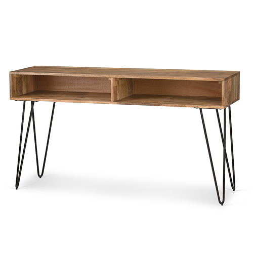 Simpli Home - Hunter Console Sofa Table - Natural