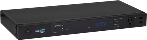 ELAC ProteK 8 Outet Component Surge Protector/Power Conditioner with Dual USB - Black