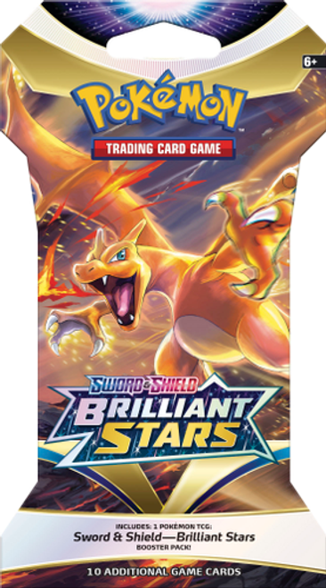 Pokémon - Pokemon TCG: Brilliant Stars Sleeved Boosters - Styles May Vary