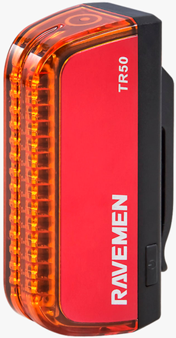 RAVEMEN - TR50 Tail Light - Black/Red