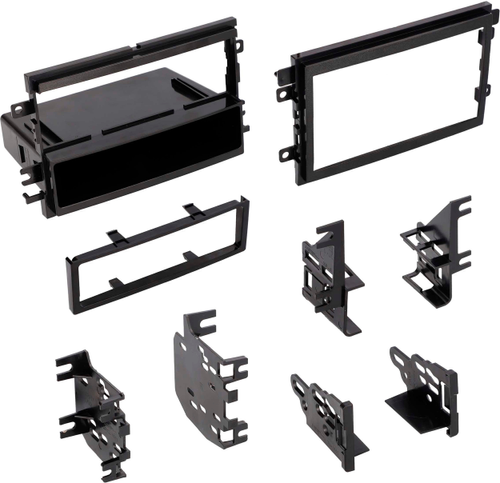 Metra - Dash Kit for Select 2004-2008 Ford, Lincoln and Mercury Vehicles - Black