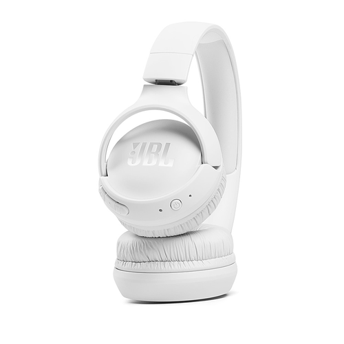 JBL - Tune 510BT Wireless On-Ear Headphones - White - White