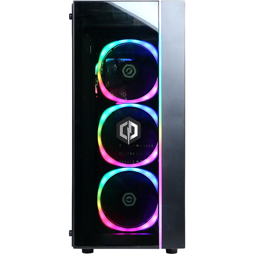 CyberPowerPC - Gamer Master Gaming Desktop - AMD Ryzen 3 4100 - 8GB Memory - NVIDIA GeForce GT 1030 - 500GB SSD - Black