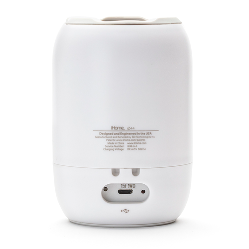 iHome - Rechargeable Soothing Sound & Light Soother with White Noise - White