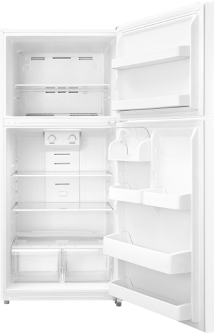 Insignia™ - 18 Cu. Ft. Top-Freezer Refrigerator - White