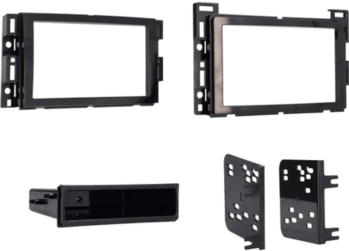 Metra - Dash Kit for Select 2005-2020 GM Vehicles - Black