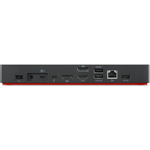 Lenovo - ThinkPad Universal Thunderbolt 4 Docking Station - Black