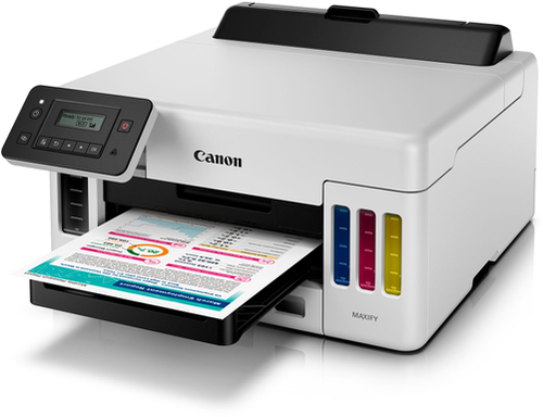 Canon - MAXIFY MegaTank GX5020 Wireless All-In-One Inkjet Printer - White