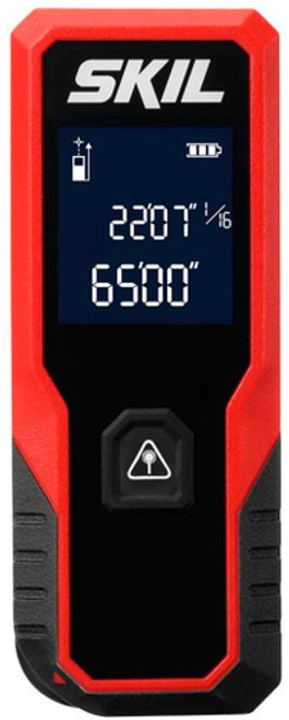 Skil - 65-Ft Laser Measurer with Wheel - Red/Black