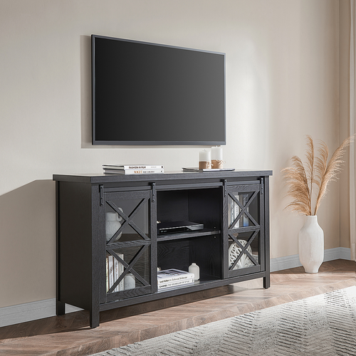 Camden&Wells - Clementine TV Stand for TVs up to 65" - Black Grain