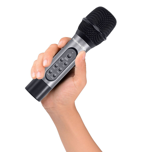 Karaoke USA - Professional Dual UHF Wireless Microphones with Re-Chargeable Batteries