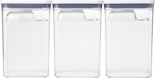 OXO - GG 6-PC Bulk Storage Pop Container Set - Clear