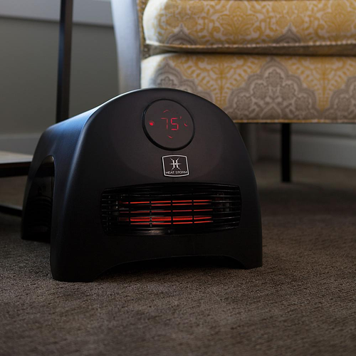 Heat Storm - Sahara 1500 Watt Portable Heater - Black