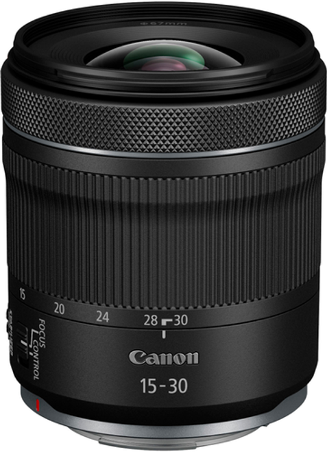 Canon - RF 15-30mm f/4.5-6.3 IS STM Ultra-Wide Angle Zoom Lens - Black