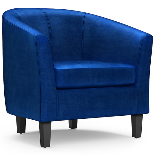 Simpli Home - Austin Tub Chair - Blue