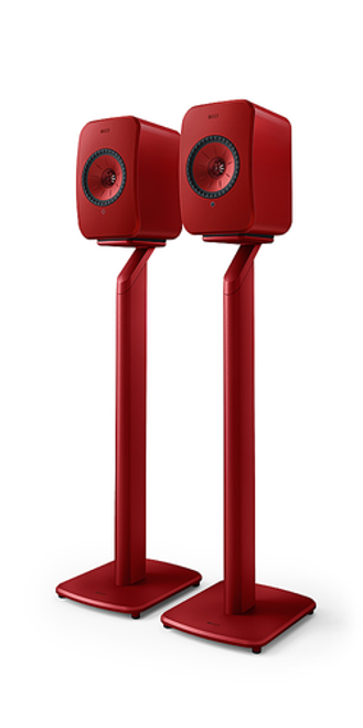 KEF - S1 Floor Stand Pair - Red